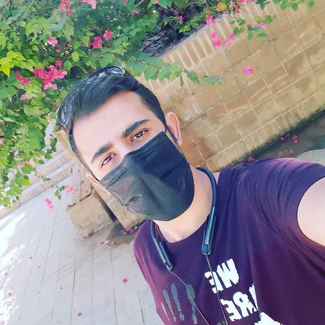 An image shows Amir hossein